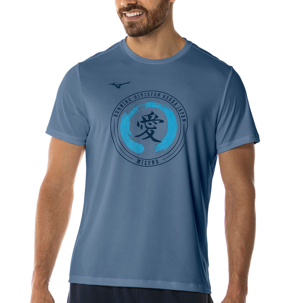 Camiseta de Treino Masculina Mizuno Sportwear