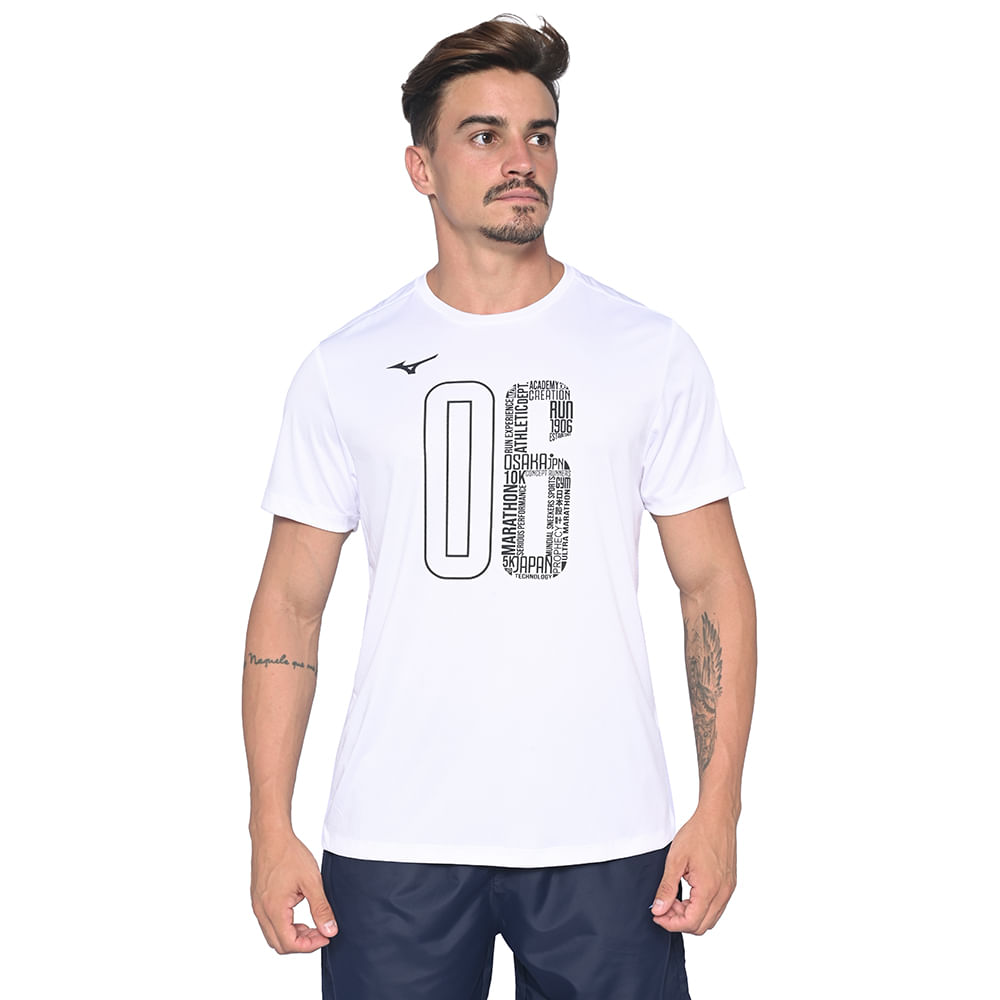 Camiseta de Treino Masculina Mizuno Sportwear