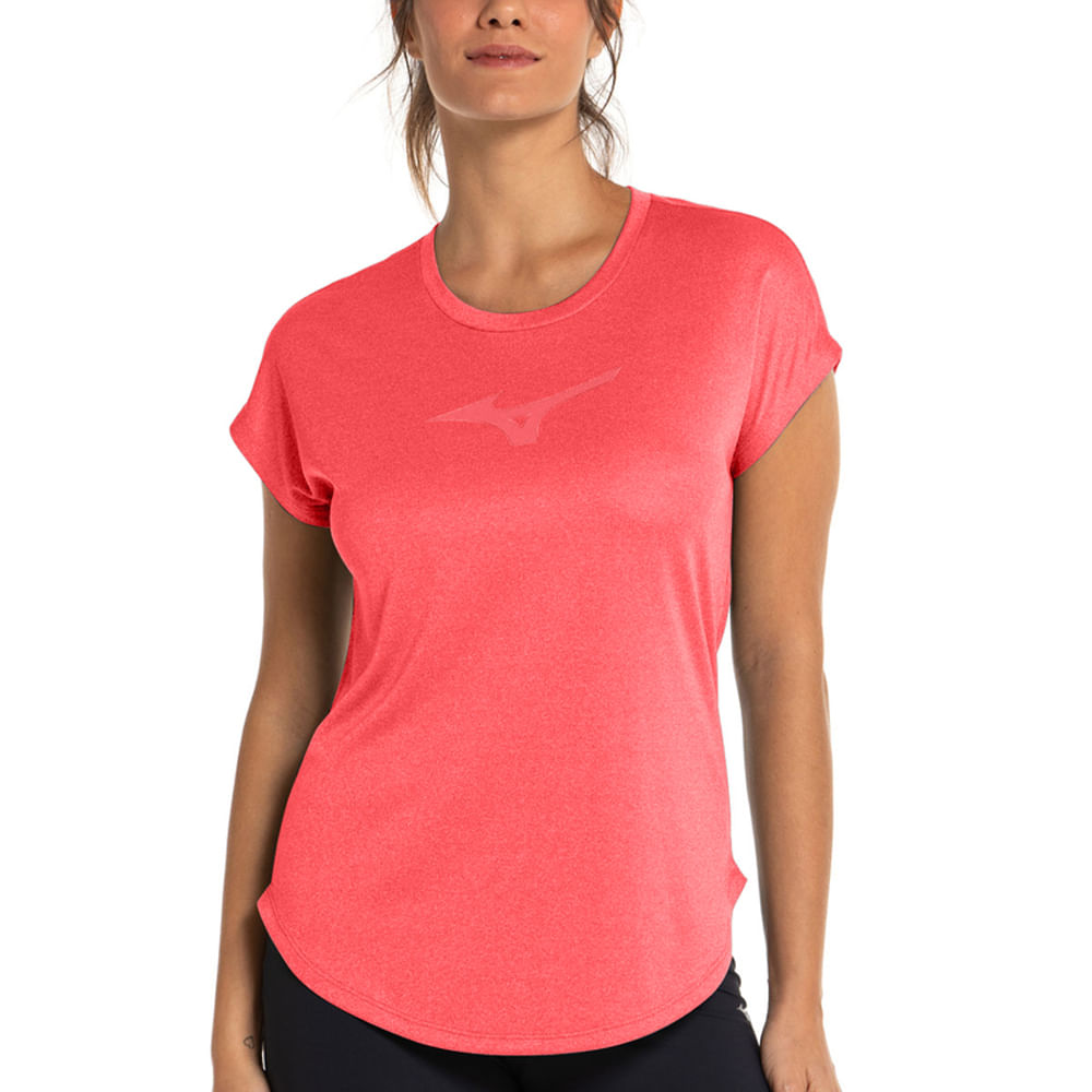 Camiseta de Treino Feminina Mizuno Spark Big Logo