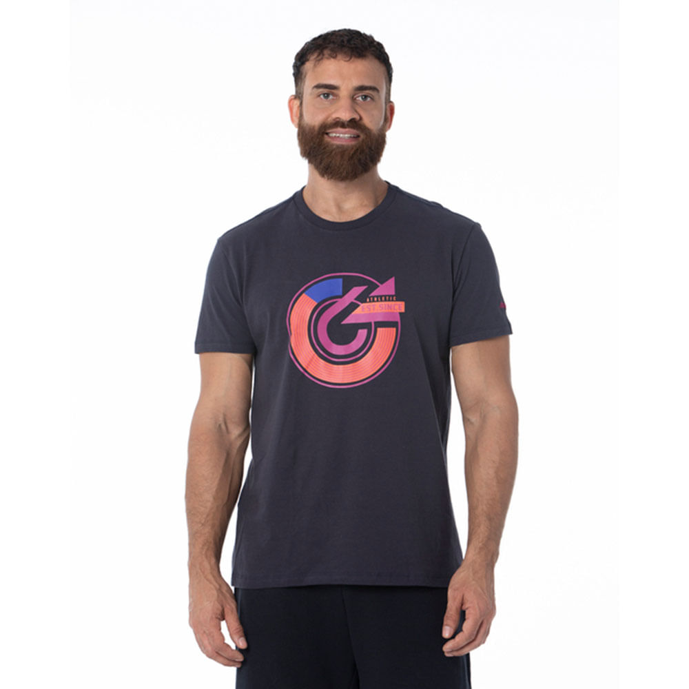 Camiseta Casual Masculina Mizuno Graphic 2