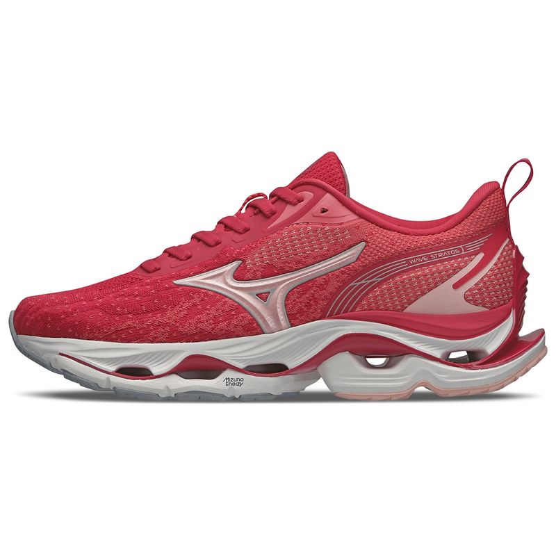 Tenis de corrida feminino hot sale vermelho